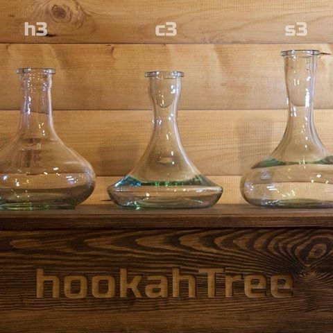 Виды колб для кальяна Hookah Tree