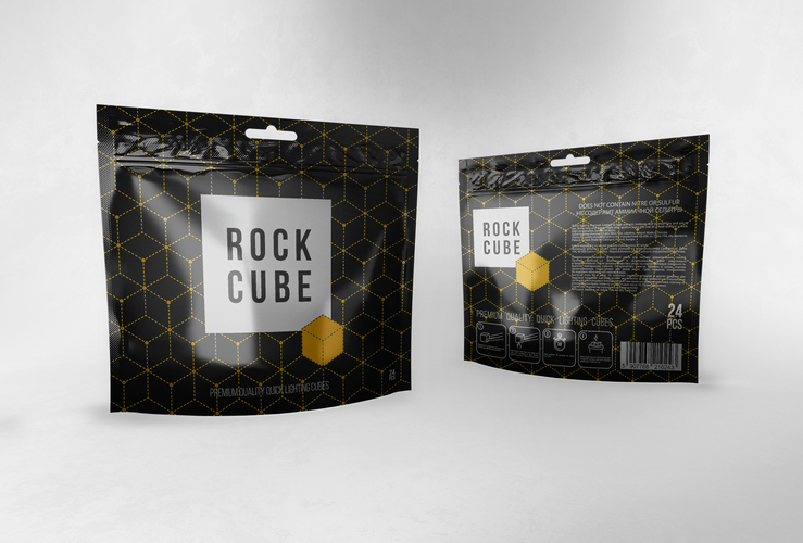 Пример пачки угля Rock Cube