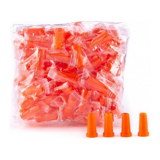 Мундштуки Одноразовые - Оранжевые