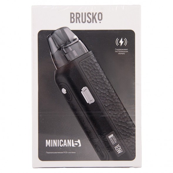 Электронная сигарета Brusko - Minican 5 (Чёрный)