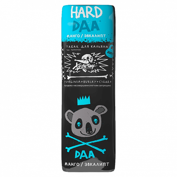 Табак Хулиган Hard - DAA (Манго и Эвкалипт, 200 грамм)