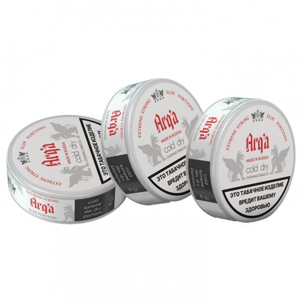 Табак жевательный ARQ Tobacco - Cold Dry Chewing SLIM (10 грамм)