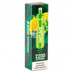 INFLAVE PLUS - Лимон Мята (2200 затяжек)