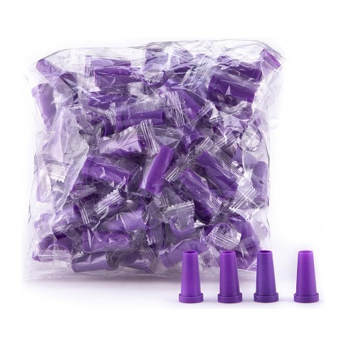 Мундштуки Одноразовые - Фиолетовые
