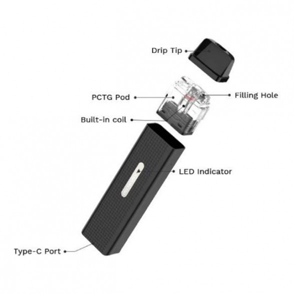 Электронная сигарета Vaporesso XROS Mini - Cherry Red