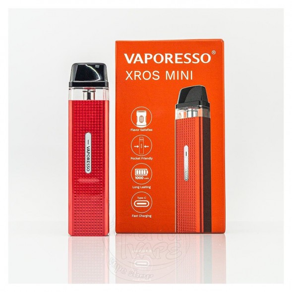 Электронная сигарета Vaporesso XROS Mini - Cherry Red