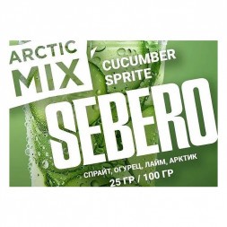 Табак Sebero Arctic Mix - Cucumber Sprite (Огуречный Спрайт, 100 грамм)