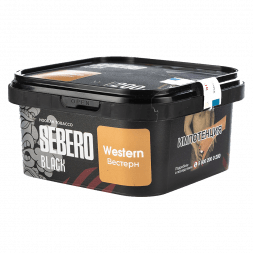 Табак Sebero Black - Western (Вестерн, 200 грамм)