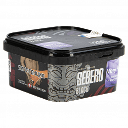 Табак Sebero Black - Very Peri (Ежевика и Голубика, 200 грамм)