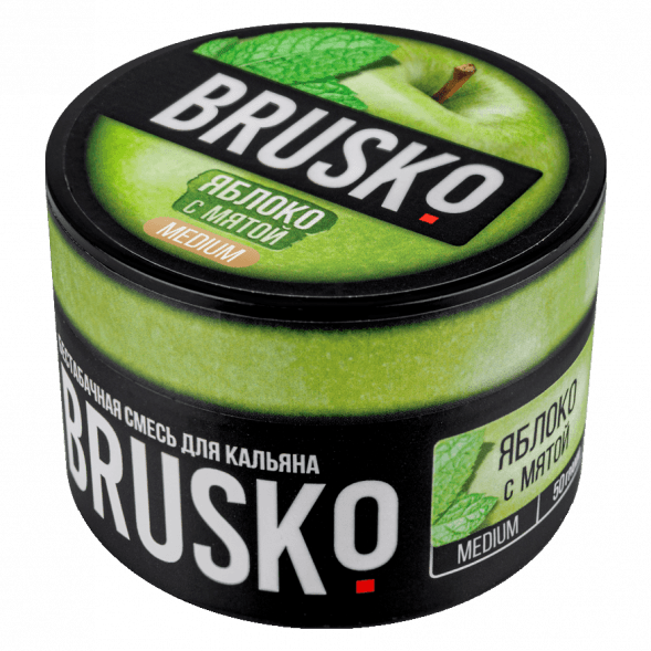Смесь Brusko Medium - Яблоко с Мятой (50 грамм)