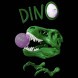 Табак Хулиган Hard - DINO (Мятная Жвачка, 200 грамм)