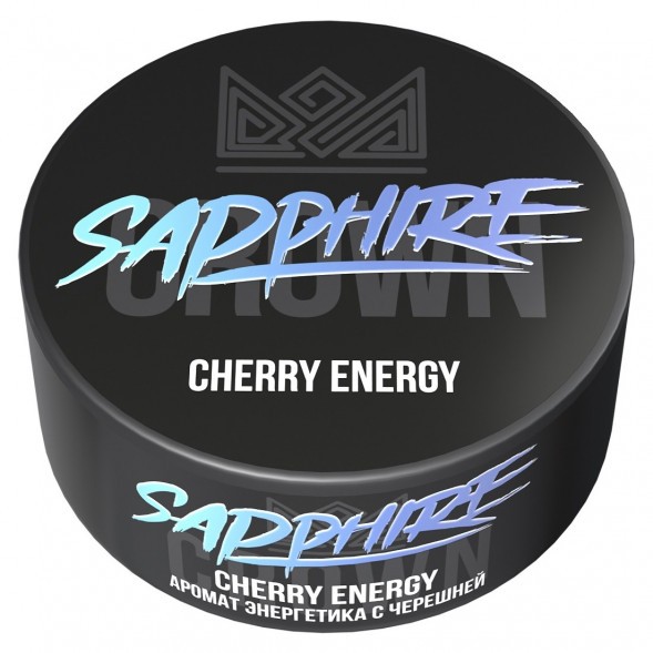 Табак Sapphire Crown - Cherry Energy (Энергетик с Черешней, 100 грамм)