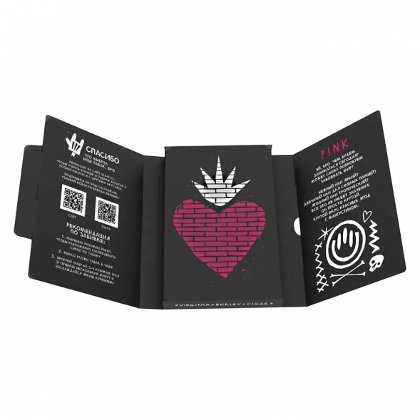 Табак Хулиган - Pink (Ягоды и Мангустин, 25 грамм)