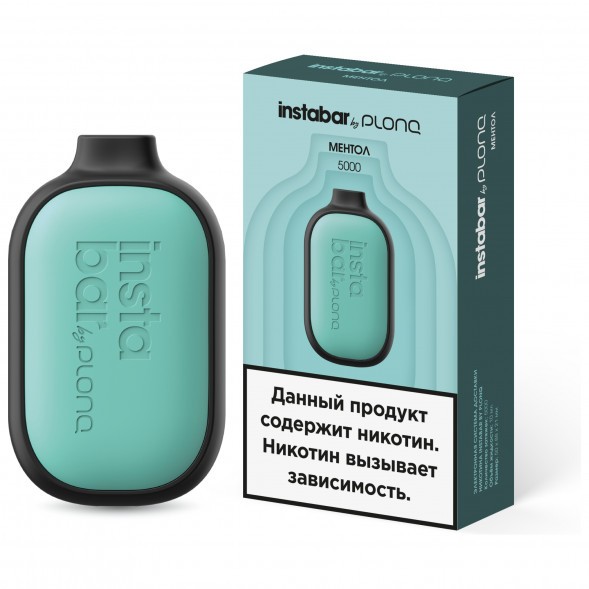 PLONQ INSTABAR - Ментол (5000 затяжек)