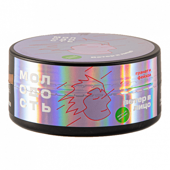 Табак Молодость - Ветер в Лицо (Гранат и Фейхоа, 100 грамм)