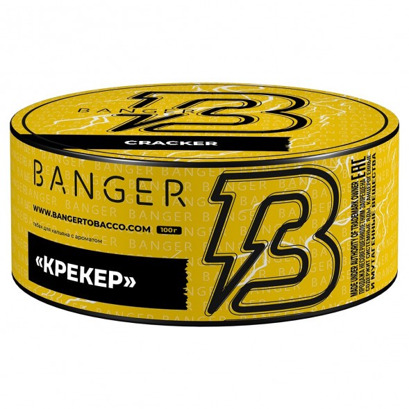 Табак Banger - Cracker (Крекер, 100 грамм)