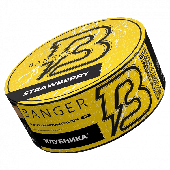 Табак Banger - Strawberry (Клубника, 100 грамм)