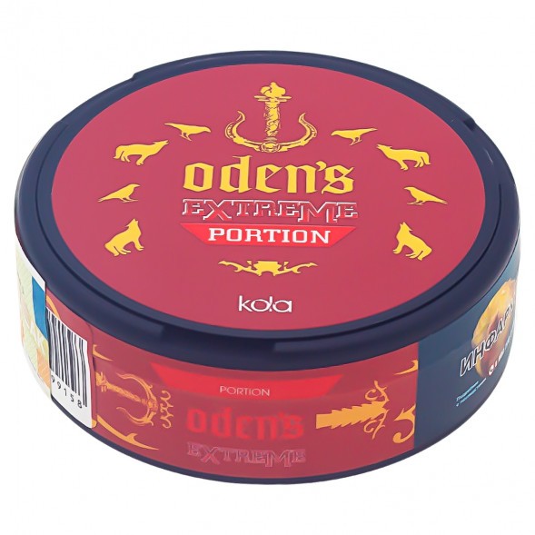 Табак жевательный ODENS - TAR KOLA Extreme Portion (16 грамм, Россия)