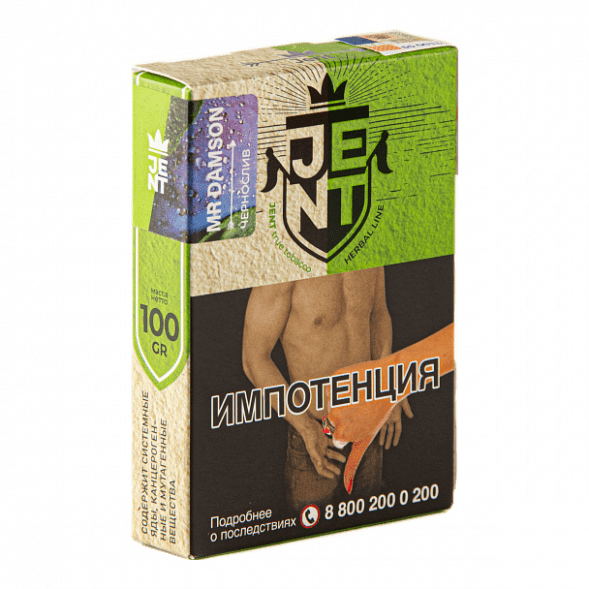 Табак Jent - Mr. Damson (Чернослив, 100 грамм)