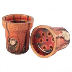 Чаша ST Classic - Глазурь Красная с Чёрным