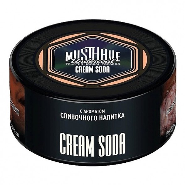 Табак Must Have - Cream Soda (Сливочный Напиток, 125 грамм)