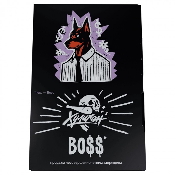 Табак Хулиган - BOSS (Цветочный Виски, 25 грамм)