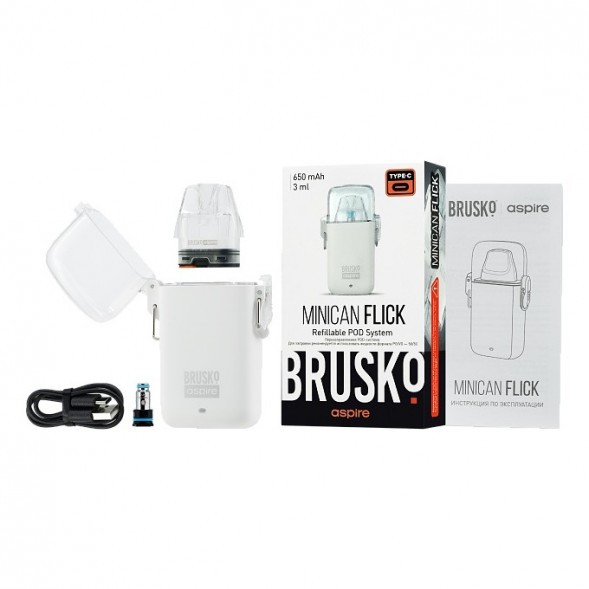Электронная сигарета Brusko - Minican Flick (Оранжевый)