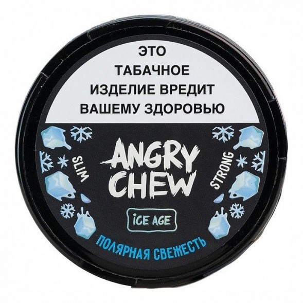 Табак жевательный Angry Chew Slim Strong - Полярная Свежесть (12 грамм)