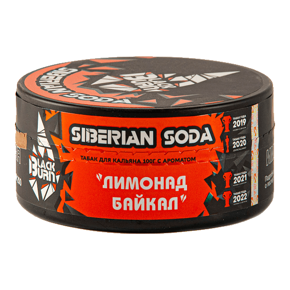 Табак BlackBurn - Siberian Soda (Лимонад Байкал, 100 грамм)