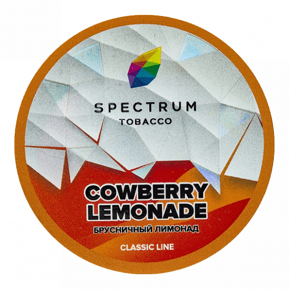 Табак Spectrum - Cowberry Lemonade (Брусничный Лимонад, 25 грамм)
