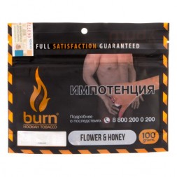 Табак Burn - Flower & Honey (Мед с Полевыми Цветами, 100 грамм)