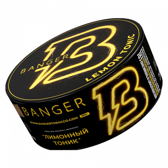 Табак Banger - Lemon Tonik (Лимонный Тоник, 100 грамм)