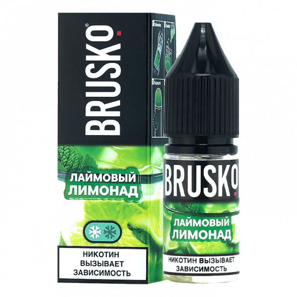 Жидкость Brusko Salt - Лаймовый Лимонад (10 мл, 2 мг)