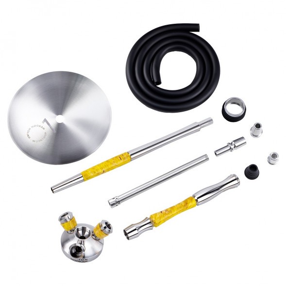 Кальян UNION - Fibonacci Стаб (Жёлтый, Без Колбы)