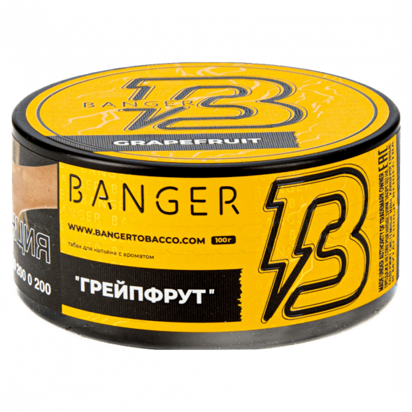 Табак Banger - Grapefruit (Грейпфрут, 100 грамм)