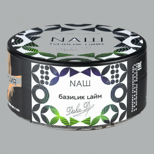 Табак NАШ - Базилик Лайм (200 грамм)