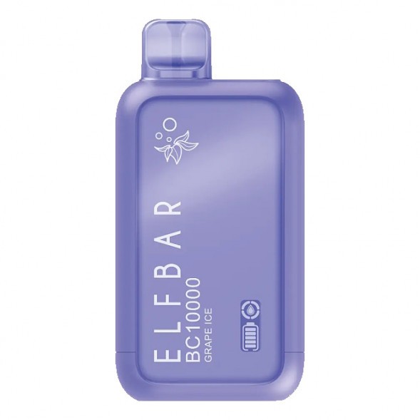 ELF BAR BC - Ледяной Виноград (Grape Ice, 10000 затяжек)