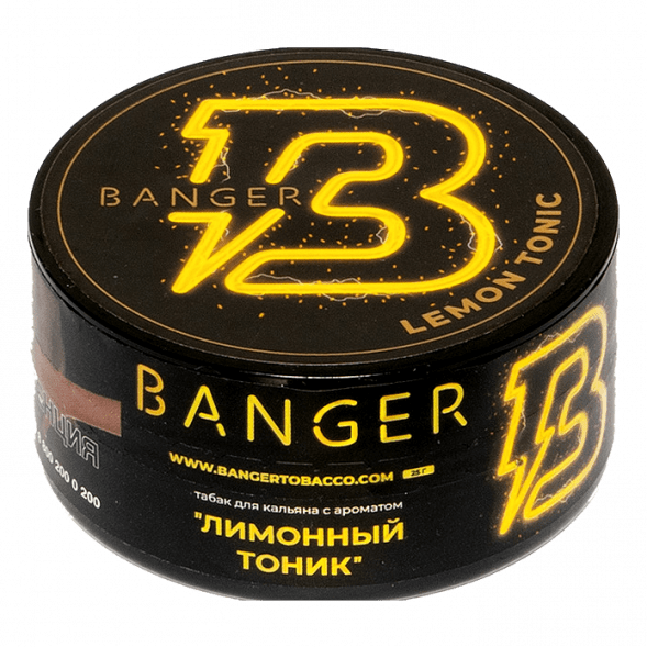 Табак Banger - Lemon Tonik (Лимонный Тоник, 25 грамм)