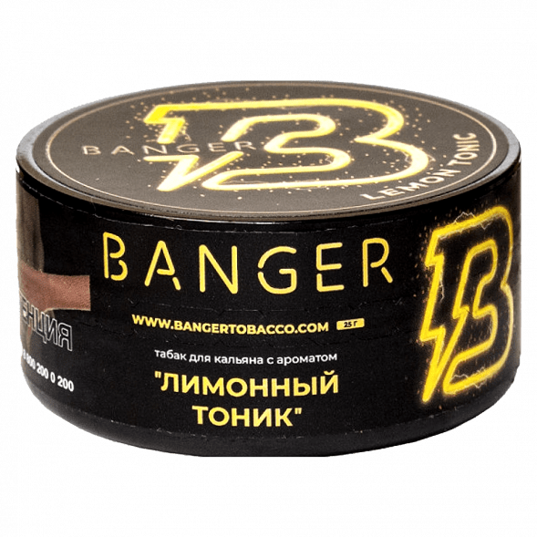 Табак Banger - Lemon Tonik (Лимонный Тоник, 25 грамм)