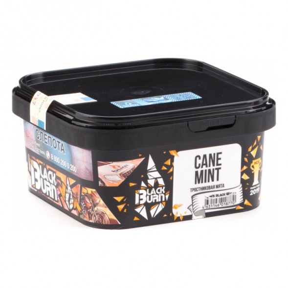 Табак BlackBurn - Cane Mint (Тростниковая Мята, 200 грамм)