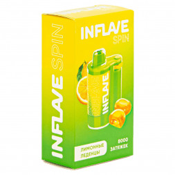 INFLAVE SPIN - Лимонные Леденцы (8000 затяжек)