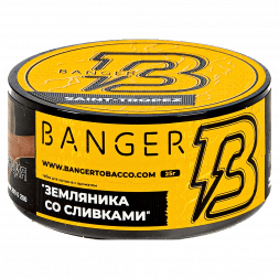Табак Banger - Saint-Tropez (Земляника со Сливками, 25 грамм)