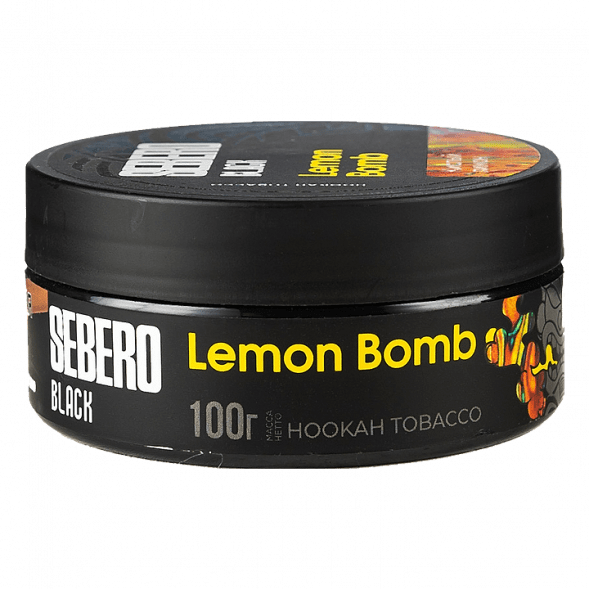 Табак Sebero Black - Lemon Bomb (Кислый Лимон, 100 грамм)