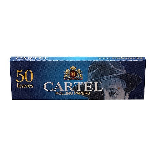Бумага для самокруток Cartel - Blue (50 штук)