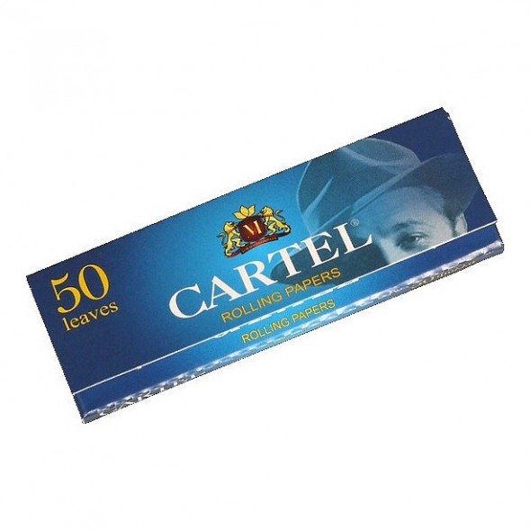 Бумага для самокруток Cartel - Blue (50 штук)