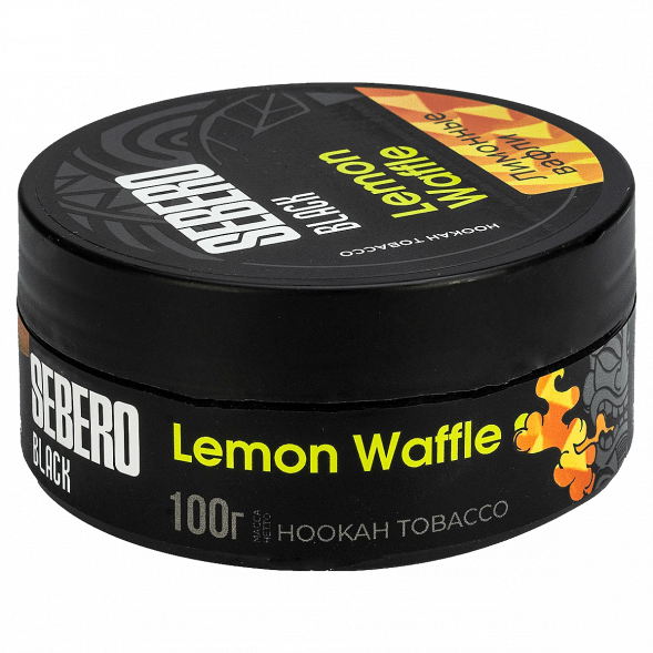 Табак Sebero Black - Lemon Waffle (Лимонные Вафли, 100 грамм)