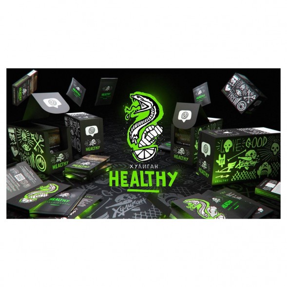 Табак Хулиган - Healthy (Имбирь и Лимон, 25 грамм)