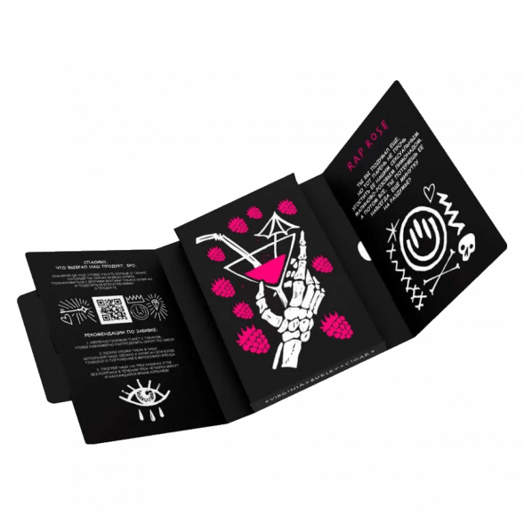 Табак Хулиган - Rap Rose (Малиново-Розовый Лимонад, 25 грамм)