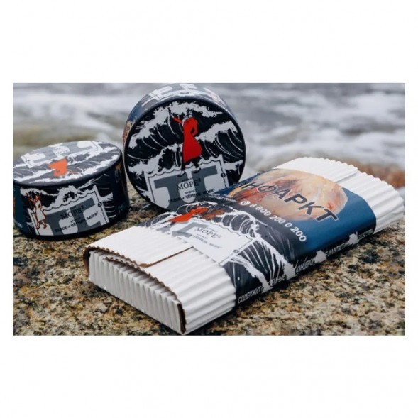 Табак Satyr Brilliant - МOPE ² (Белое → Чёрное. Море², 100 грамм)