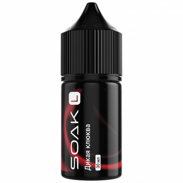 Жидкость SOAK L30 - Wild Cranberry (Дикая Клюква, 30 мл, 2 мг)